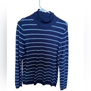 Chico's Deep Blue Knit Top - like new!